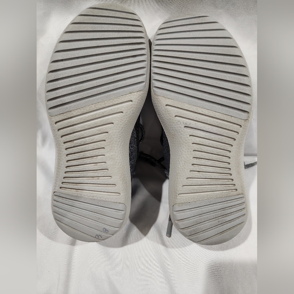 Allbirds Gray Wool Runner-up Mizzle Mid Top Women's Sneakers. Size 8 - Picture 11 of 11